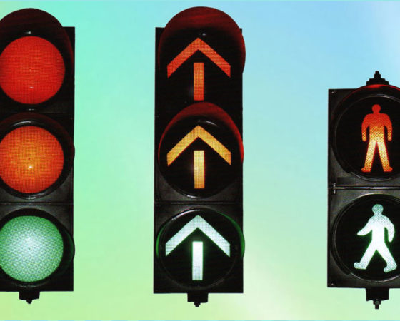 300mm High Flux Traffic Signal Light