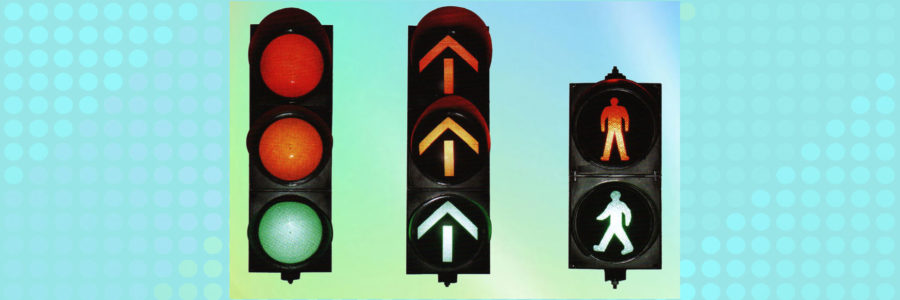 300mm High Flux Traffic Signal Light
